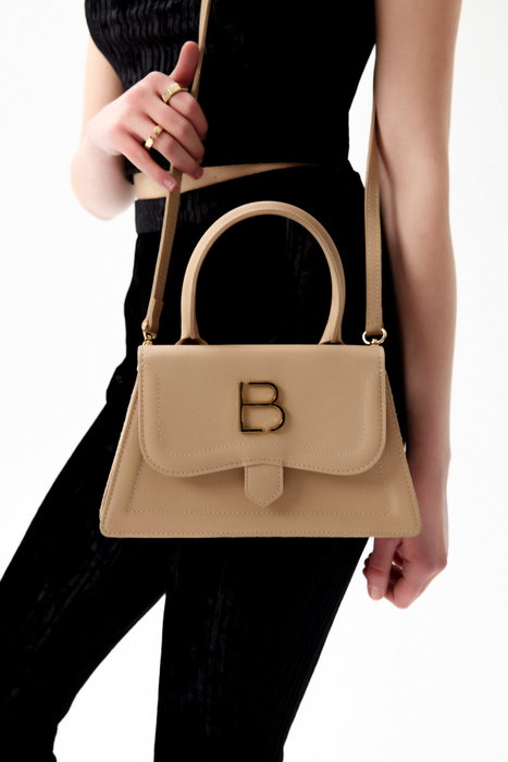 Lucky Bees Bolso Camel 330 Piel de Polivinilo